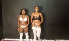 Stripping Catfight Essa vs Esther