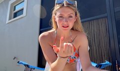 London Evans Babysits The Sweat Licking Puppy Boy mobile