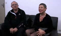 FOR HER FIRST VIDEO, HER HUSBAND WANTS TO SEE HER FUCKED IN ALL HOLES