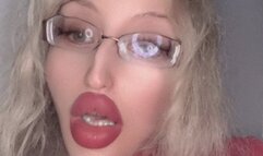 Part 5 Girl in Big Huge Eye Glasses is telling her life story about her worries and difficulties in life story in Russian language