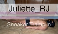 Juliette_RJ HARD Sneaker TRAMPLING - part 14 - FEET HUMILIATION - TRAMPLING - HARD TRAMPLING - FOOT FETISH - BBW GODDESS - JUMPING AND STOMPING - FACE TRAMPLING - BODY MARKS