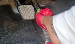 CRANKING IN MY RED HEELS