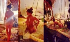 Demi Rose Mawby Naked Walking and Bathing Video Leaked