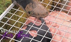 Mistress Lady Renee - Muddy boots pit - mp4