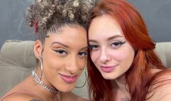 INTERRACIAL HOT KISS WITH FAMOUS ACTRSSES ON PRIVACY - NEW TOP REDHEAD - NEW MR MAY 2024 - CLIP 1