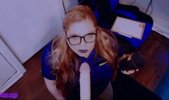 Bitchy Nurse turns Cum Obsessed