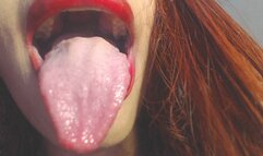 Long Tongue Twirl Twist and Spit