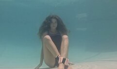 Nathalia Practices Breatholds In One Piece