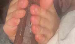 Fairy soles Footjob fun big cumshot
