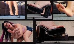 Giantess crush with heels