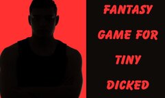 ** BLACKMAIL FANTASY GAME FOR TINY DICKED BLACK BOYS **