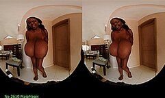 VR180 3D - The reversed Bra Strip Dance (Clip No 2610 - Full HD mp4 version)