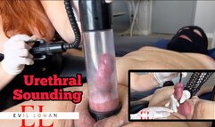 Evil Lohan and Goddess Isabela: Urethral Sounding (1080)