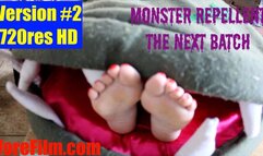 Monster Repellent: The Next Batch - 720res HD video barefoot