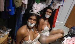 Jessica, Emma & Scarlett in: Mr Majorca’s New ShowGirl Nite, Replete with Exciting Double Crosses & Lashings of VERY Secured Lady Strugglings! (The Complete Story) (HD)