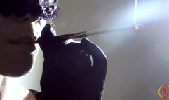 Smoking Vogue Superslims with long holder