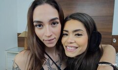 TEENAGERS CHOKING KISS - VOL #13 - ARETA LUD and SUZY G - NEW MF - JUNE 2024 - FULL VERSION