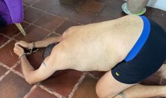 AFQ Topless bullwhipping by Milah