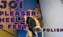 Lady Angela zwal sobie na moj rozkaz POLISH LANGUAGE JOI black pleasers and feet zachecanie odliczanie
