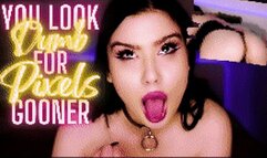 You Look Dumb For Pixels Gooner (Loser Porn, Censored, Gooning, Humiliation)