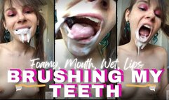 4K Ziva Fey - Brushing My Teeth