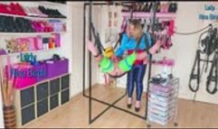 Lady Nina Birch - Satin Fetish Slave Torment Pt1