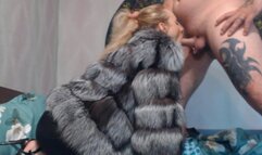 fur, leather, blowjob, pussy fuck, creampie