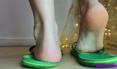 Valera Sweaty Feet in Flip Flops - HD MP4