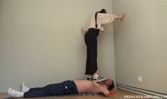 2291 Socks trampling with Jina