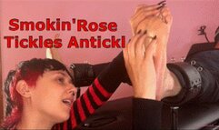 Smokin Rose Tickles Antickl - Bondage Male Tickling Feet Foot Tickling Blindfolded and Gagged Men Tickle Domination Long Fingernails Long Nails HDMP4