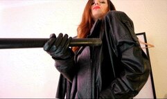 Vacuuming 4 leather jackets