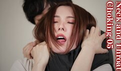Neck and Throat Choking 05 Yui Hatano