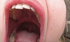 Sleepy Blondie Yawning! MP4