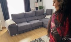 Pee in pantyhose public