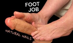 Natural Nails Foot Job
