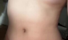 Beautiful girl masturbates