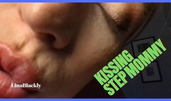 Sneaky Step-Mommy Kiss Turns Passionate