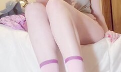 New Roommate is made to Jerk Off while Sniffing My socks & Licking Feet