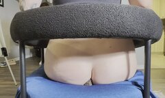 Bare Ass Farting on Tiny Cheating Boyfriend