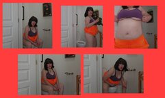 LUNCH CHOCOLATE ÉCLAIRS PEE SING ORGASM AT POOL