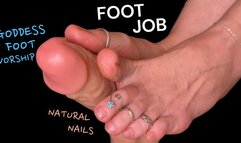 Goddess Footjob Foot Worship