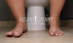 TOILET TIME - WHITE TOES
