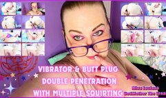 Vibrator Butt Plug Double Penetration With Multiple Squirting 1920x1080 MP4