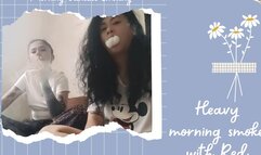 Heavy morning smoke with Red