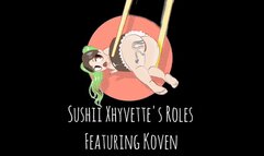Topless and Writhing POV Boxing with Koven