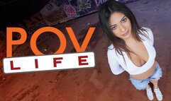 When Ike Stumbles Upon Hot Cutiepie Reyna Alone On His Property, He Questions Her