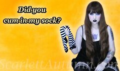 Did you cum in my sock? - WMV HD 1080p