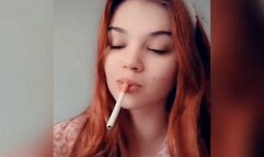 Cute Bunny Smoking