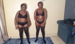 4K Bra & Panty Catfight Shantel vs Yvonne