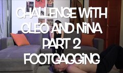 GEA DOMINA - CHALLENGE WITH CLEO E NINA - PART 2: FOOTGAGGING (MOBILE)